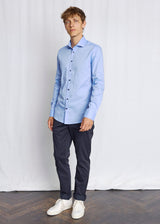 BS Soto Slim Fit Skjorta - Blue