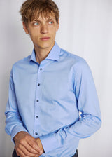 BS Soto Slim Fit Skjorta - Blue