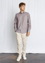 BS Strider Slim Fit Skjorta - Brown