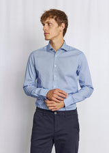 BS Wheeler Slim Fit Skjorta - Blue