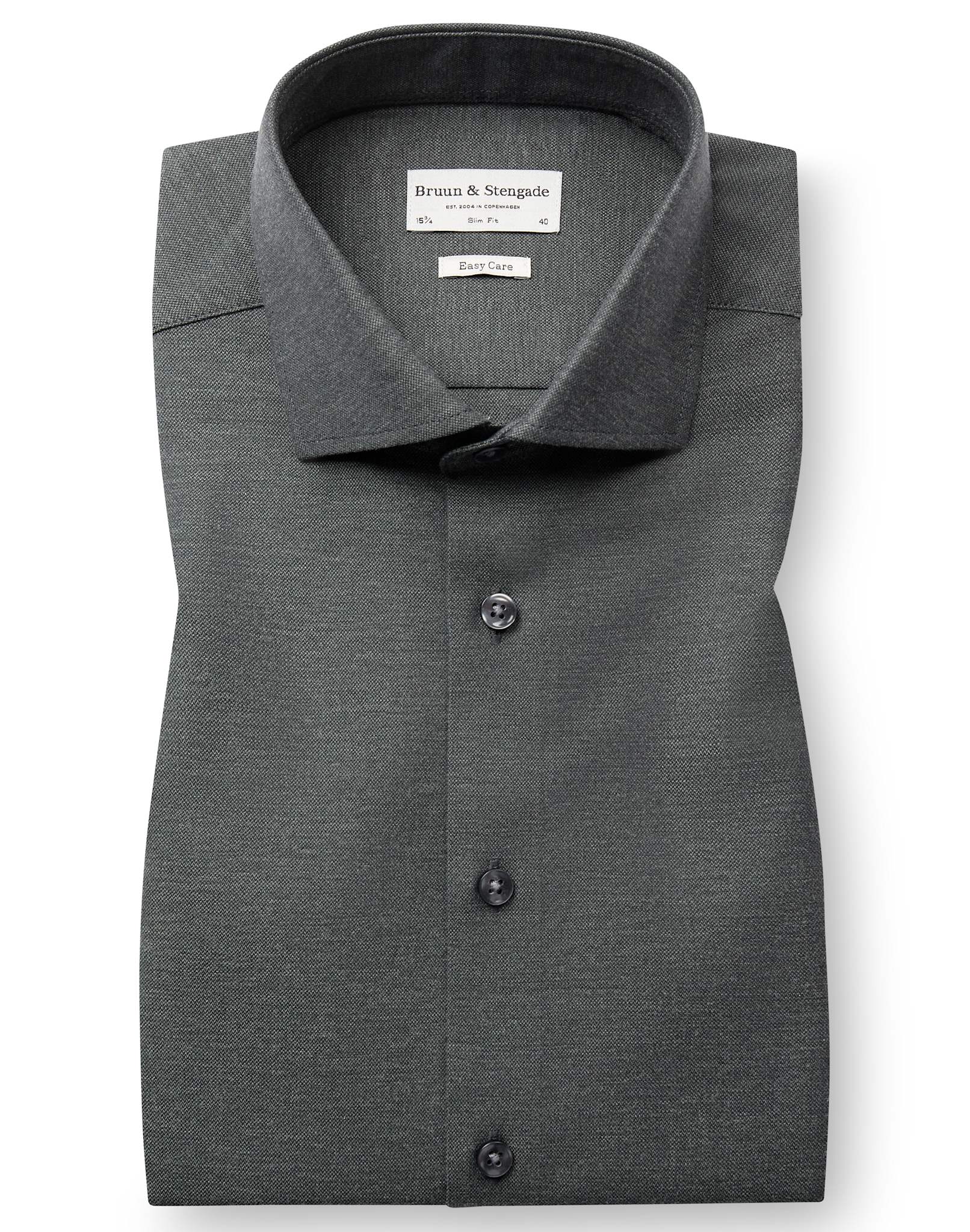 BS Witt Slim Fit Skjorta - Dark Green