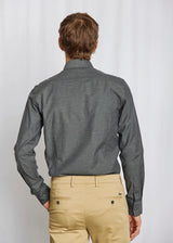 BS Witt Slim Fit Skjorta - Dark Green