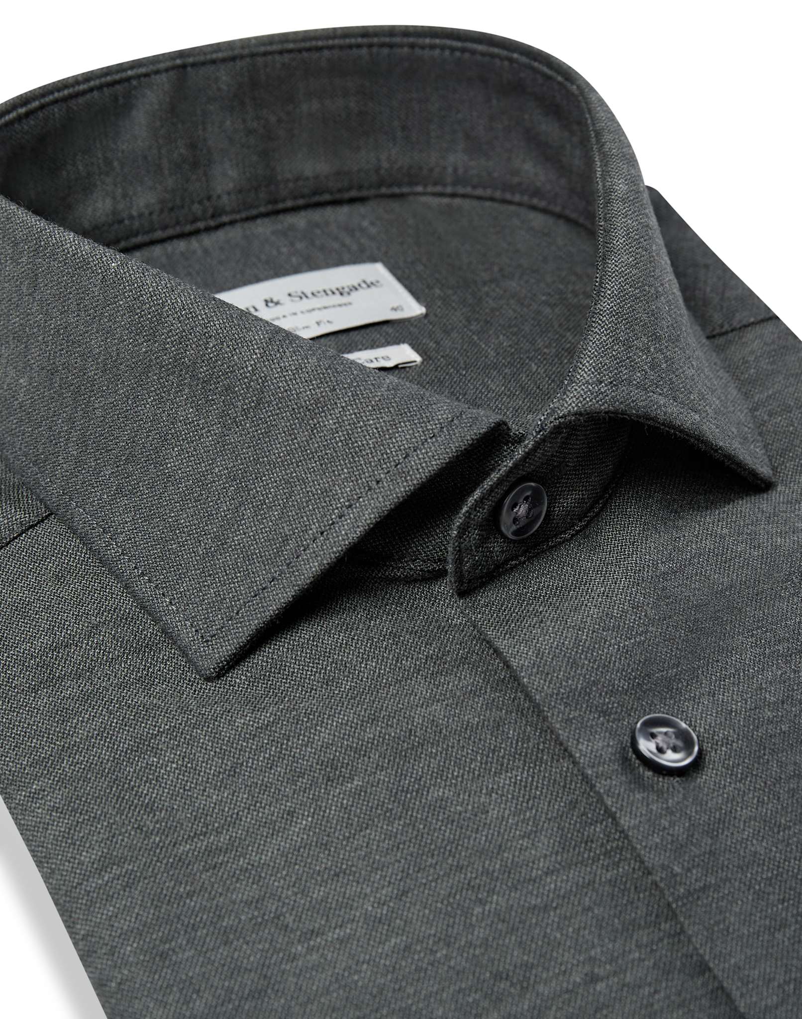 BS Witt Slim Fit Skjorta - Dark Green