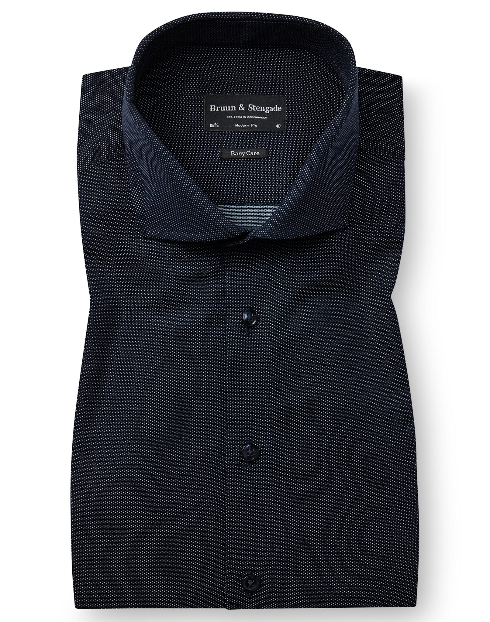 BS Randy Modern Fit Skjorta - Navy