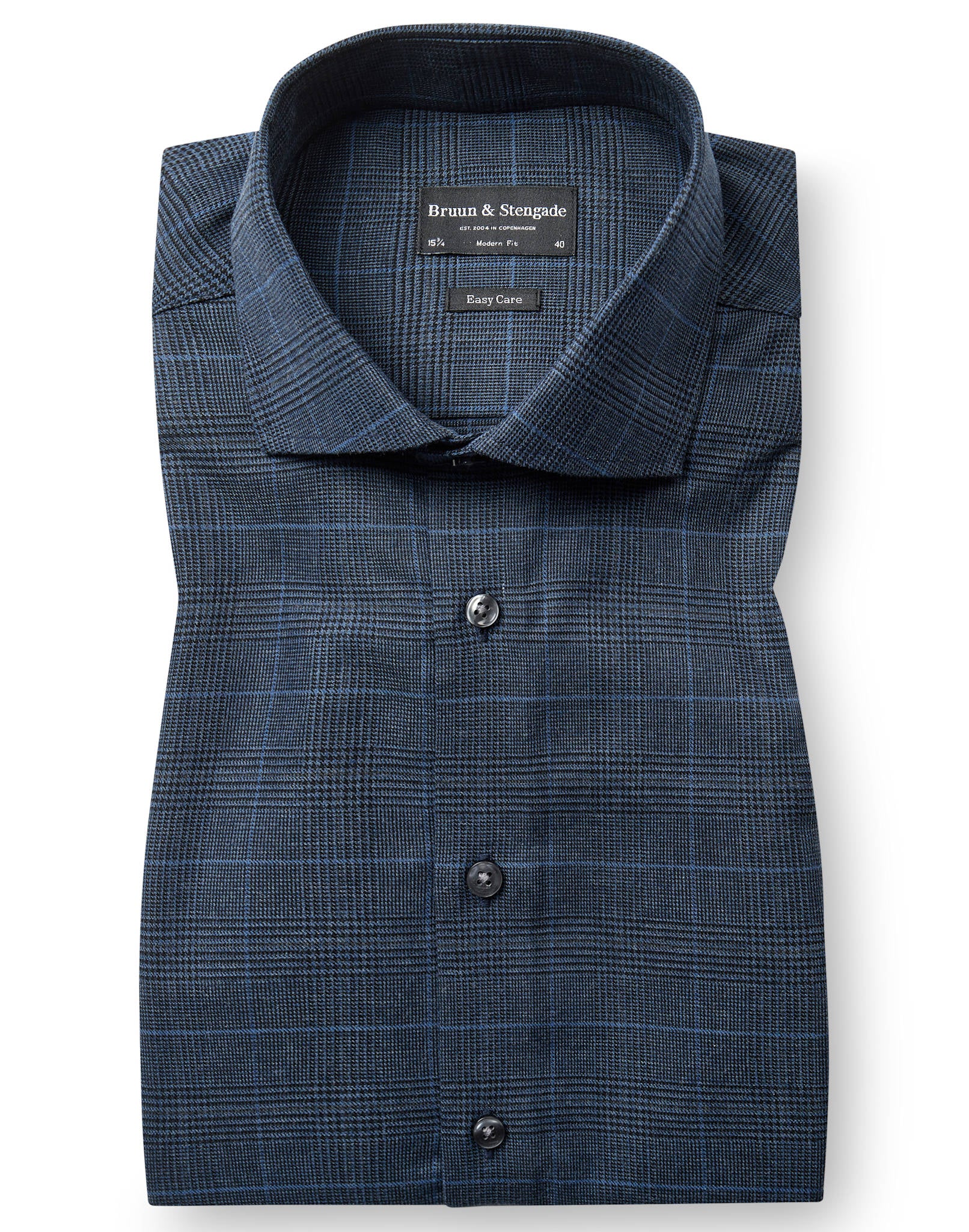 BS Xander Modern Fit Skjorta - Navy