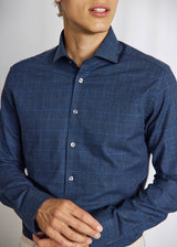 BS Xander Modern Fit Skjorta - Navy