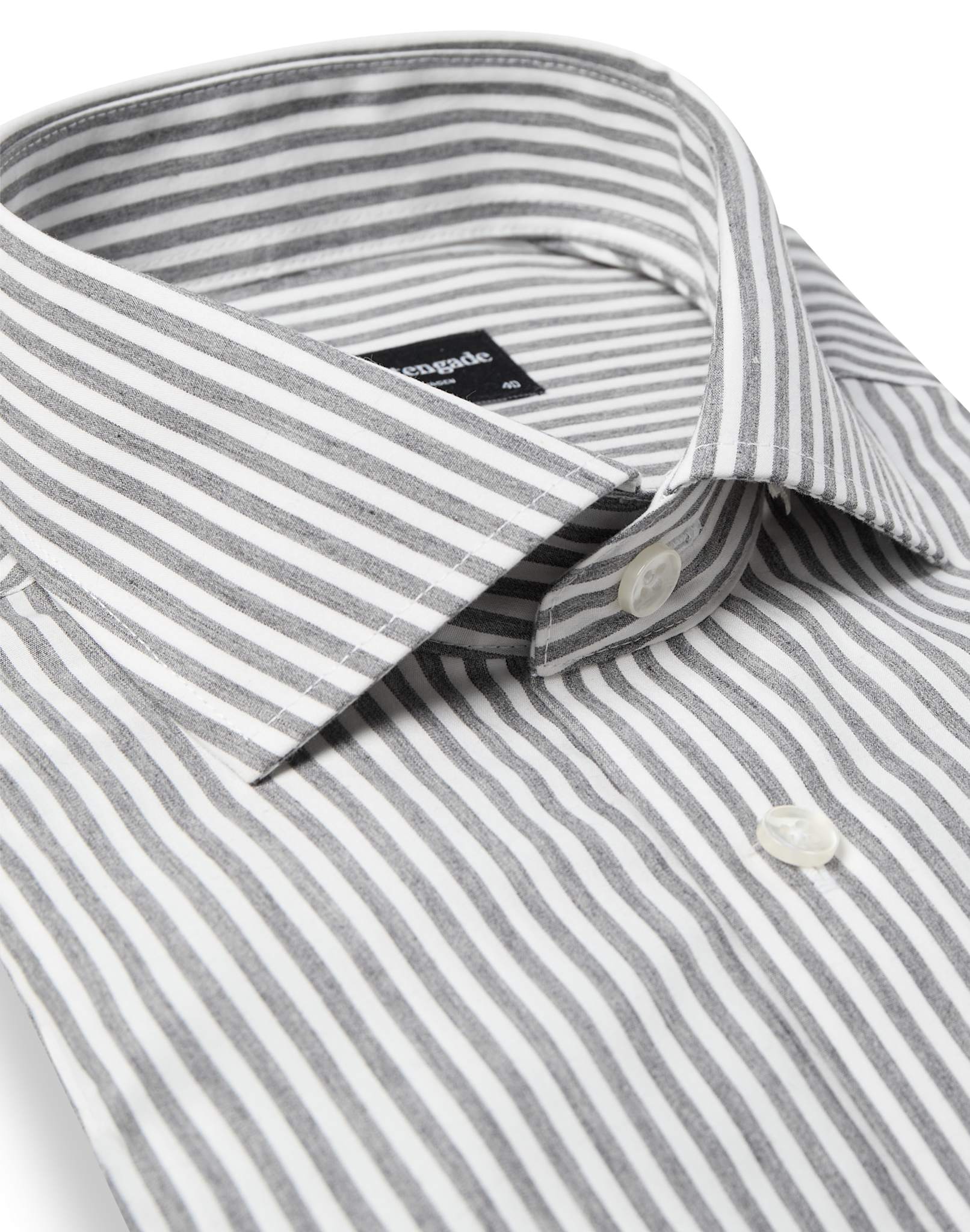 BS Gerrit Modern Fit Skjorta - Green/White