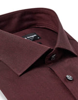 BS Manny Modern Fit Skjorta - Burgundy