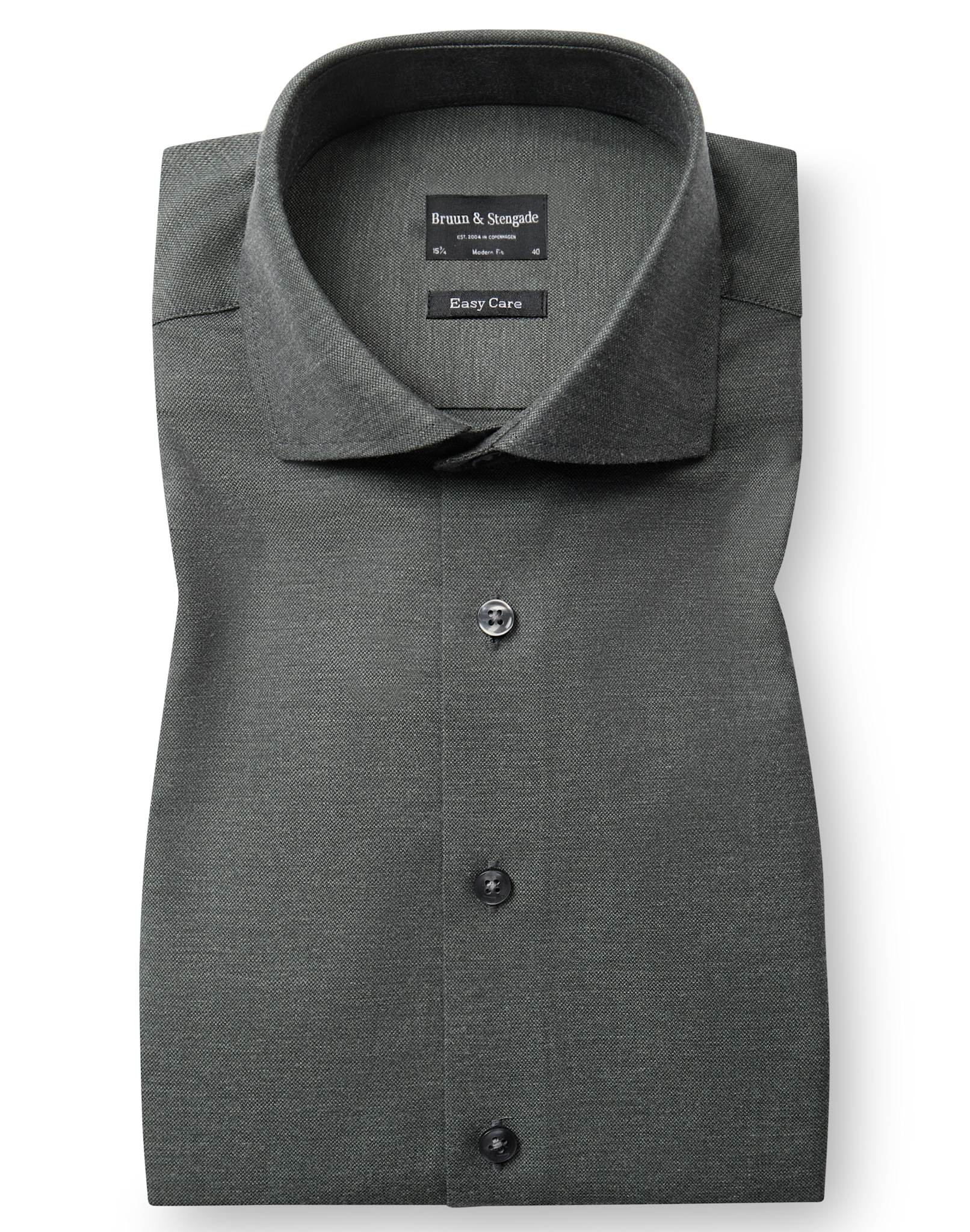 BS Bobby Modern Fit Skjorta - Dark Green