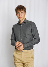 BS Bobby Modern Fit Skjorta - Dark Green