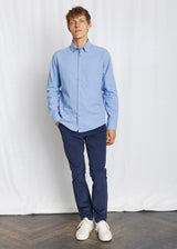 BS Faruk Casual Modern Fit Skjorta - Light Blue