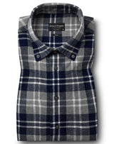 BS Ravi Casual Modern Fit Skjorta - Grey