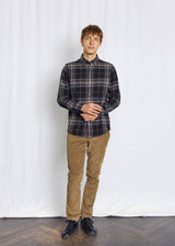 BS Shanin Casual Modern Fit Skjorta - Blue