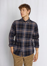 BS Shanin Casual Modern Fit Skjorta - Blue