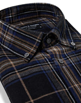 BS Shanin Casual Modern Fit Skjorta - Blue