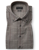 BS Tazul Casual Modern Fit Skjorta - Brown