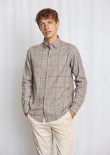 BS Tazul Casual Modern Fit Skjorta - Brown