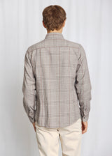 BS Tazul Casual Modern Fit Skjorta - Brown