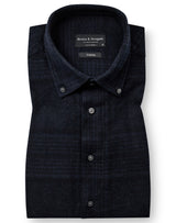 BS Akhlaq Casual Modern Fit Skjorta - Thunder