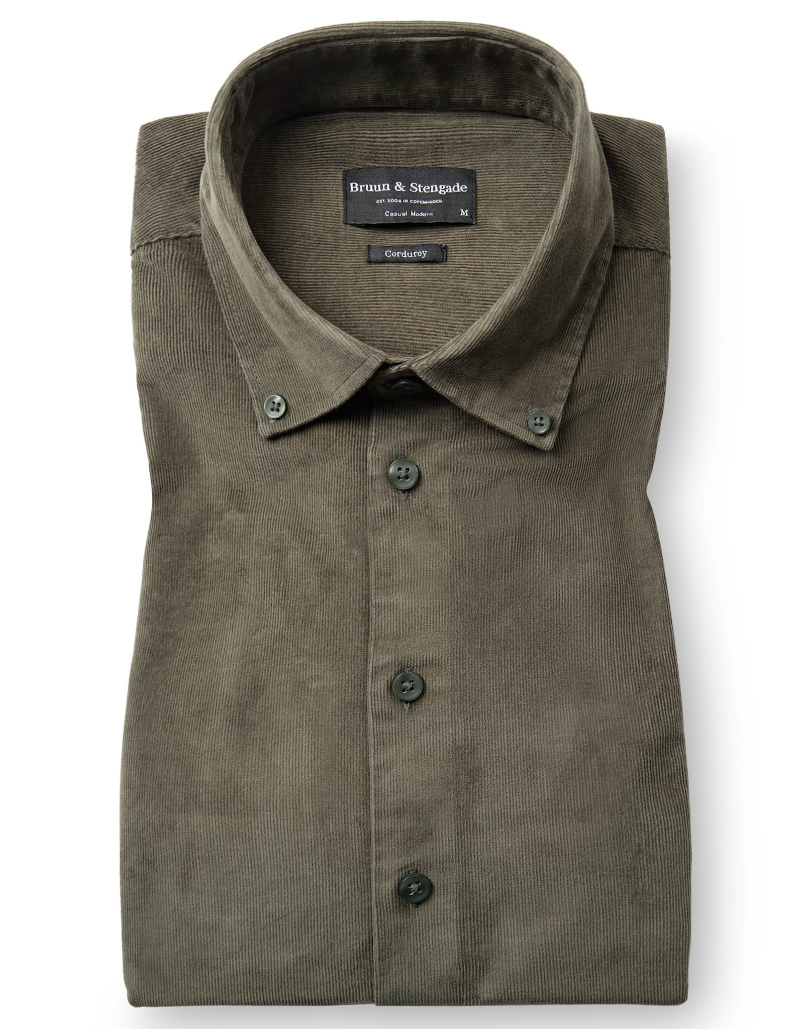 BS Monti Casual Modern Fit Skjorta - Green