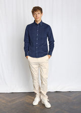 BS Monti Casual Modern Fit Skjorta - Navy