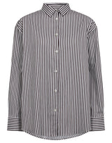 BS Karita Regular Fit Skjorta - Bordeaux/White