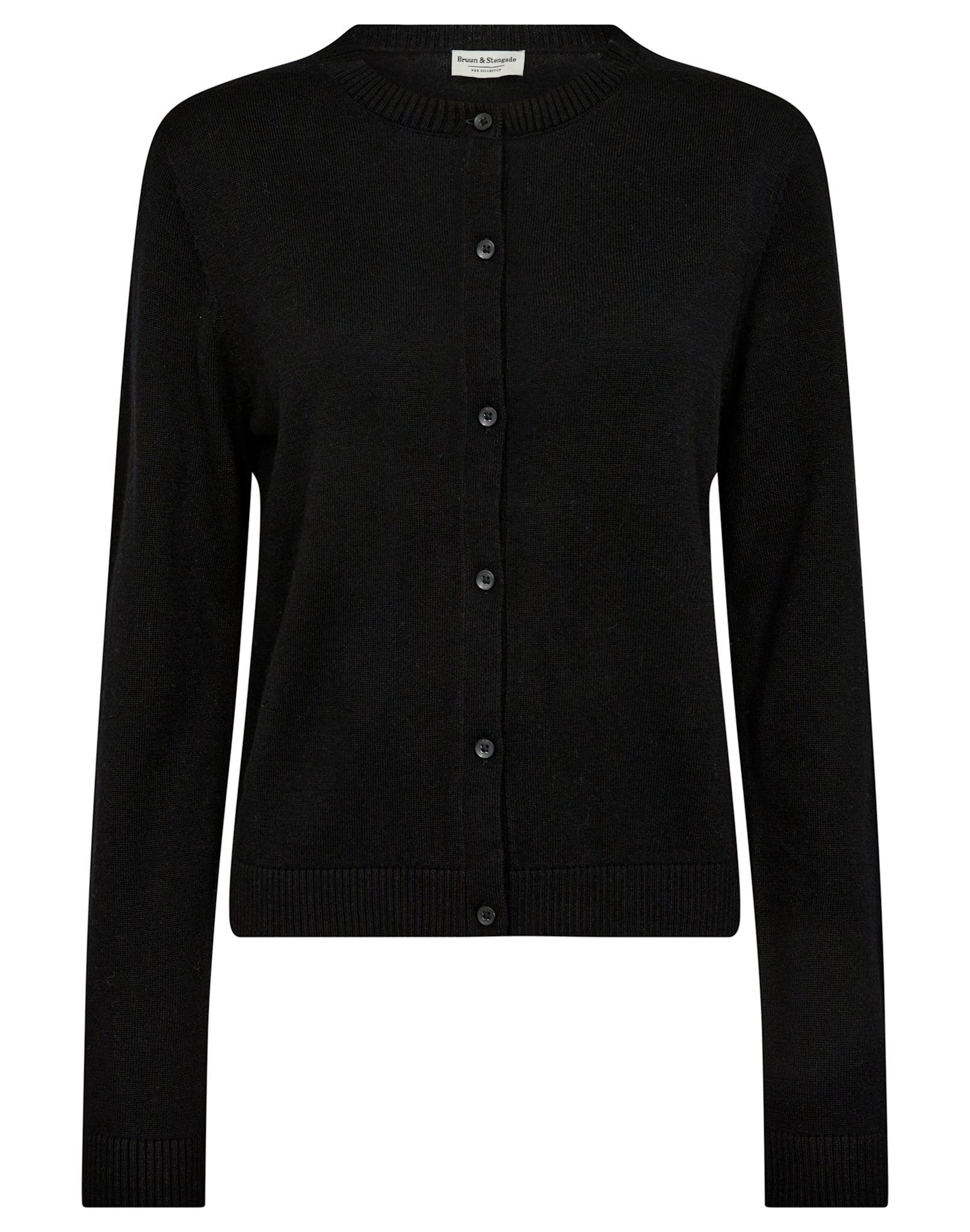 BS Kjersti Regular Fit Stickat - Black