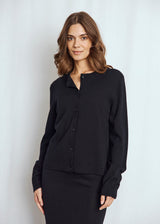 BS Kjersti Regular Fit Stickat - Black