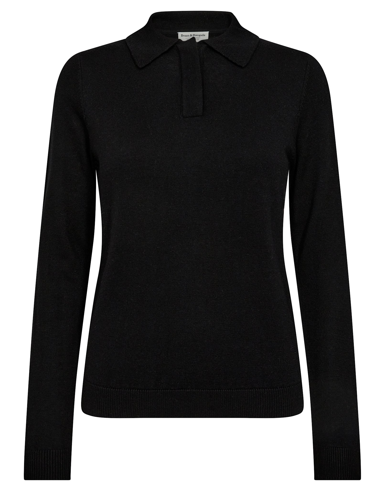 BS Eirin Regular Fit Stickat - Black