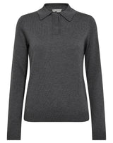 BS Eirin Regular Fit Stickat - Dark Grey