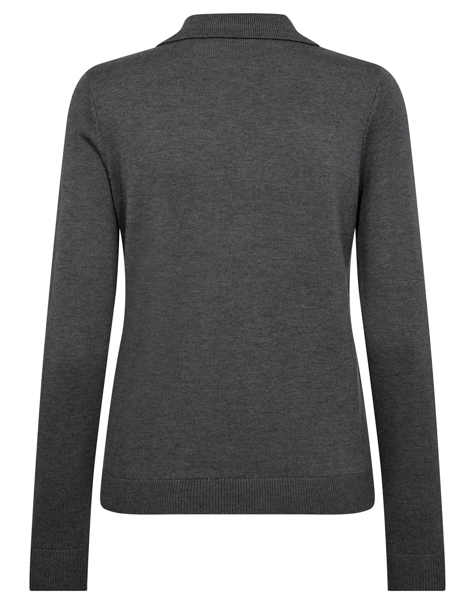BS Eirin Regular Fit Stickat - Dark Grey