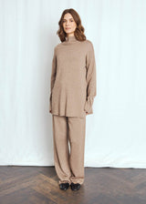 BS Guro Regular Fit Stickat - Brown