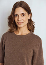 BS Eline Regular Fit T-Skjorta - Dark Brown