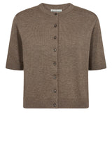 BS Ada Regular Fit Stickat - Brown