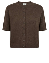 BS Ada Regular Fit Stickat - Dark Brown