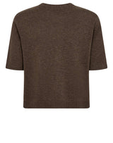 BS Ada Regular Fit Stickat - Dark Brown