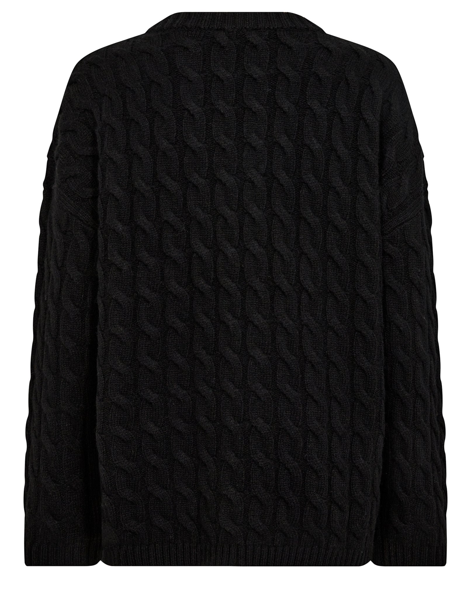 BS Miranda Regular Fit Stickat - Black