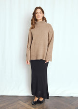 BS Mali Regular Fit Stickat - Brown