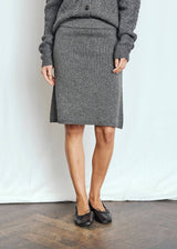 BS June Kjol - Dark Grey