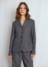 BS Maria Slim Fit Blazer - Dark Grey