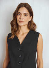 BS Una Slim Fit Väst - Black