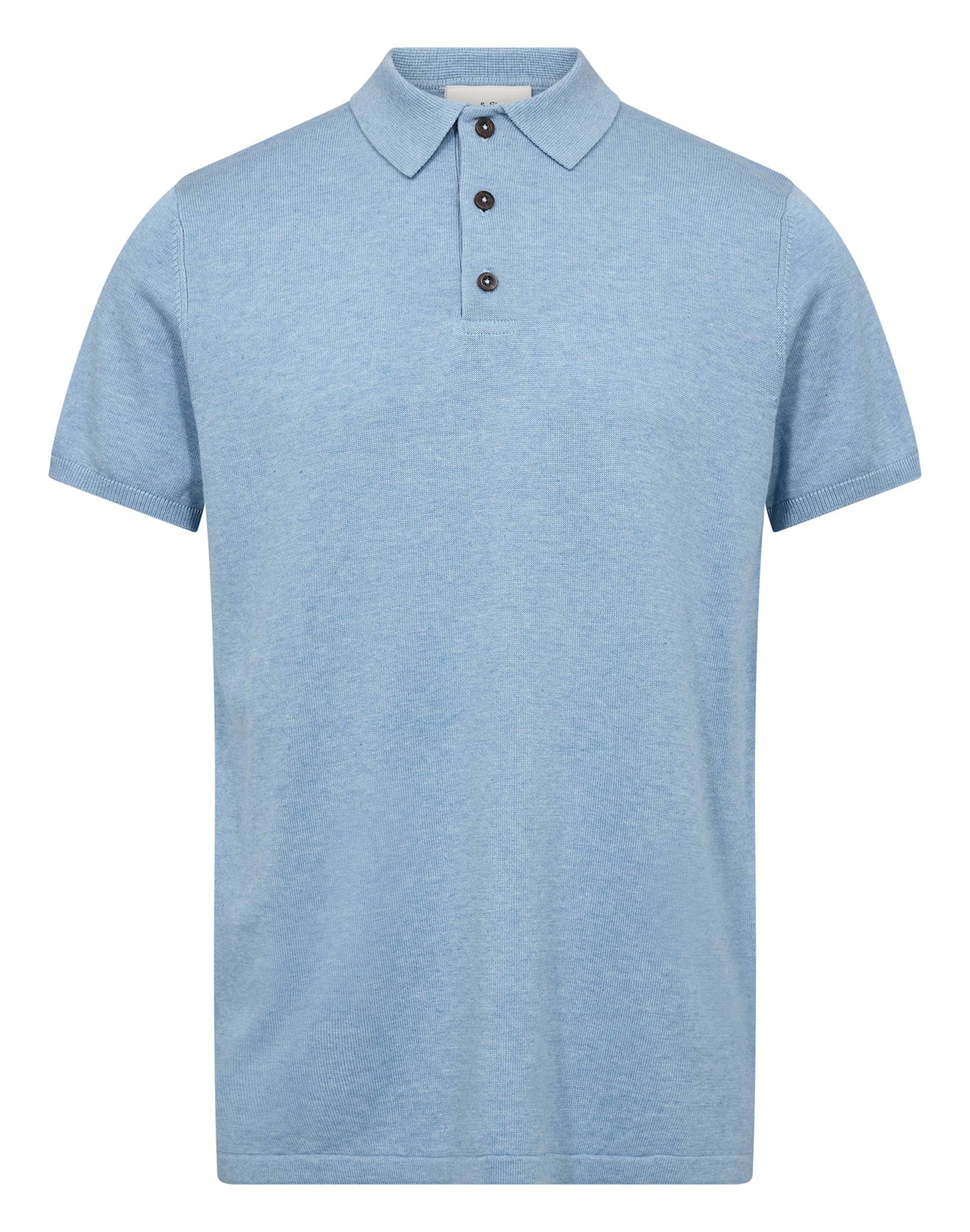 BS Baldo Regular Fit Pikétröja - Light Blue