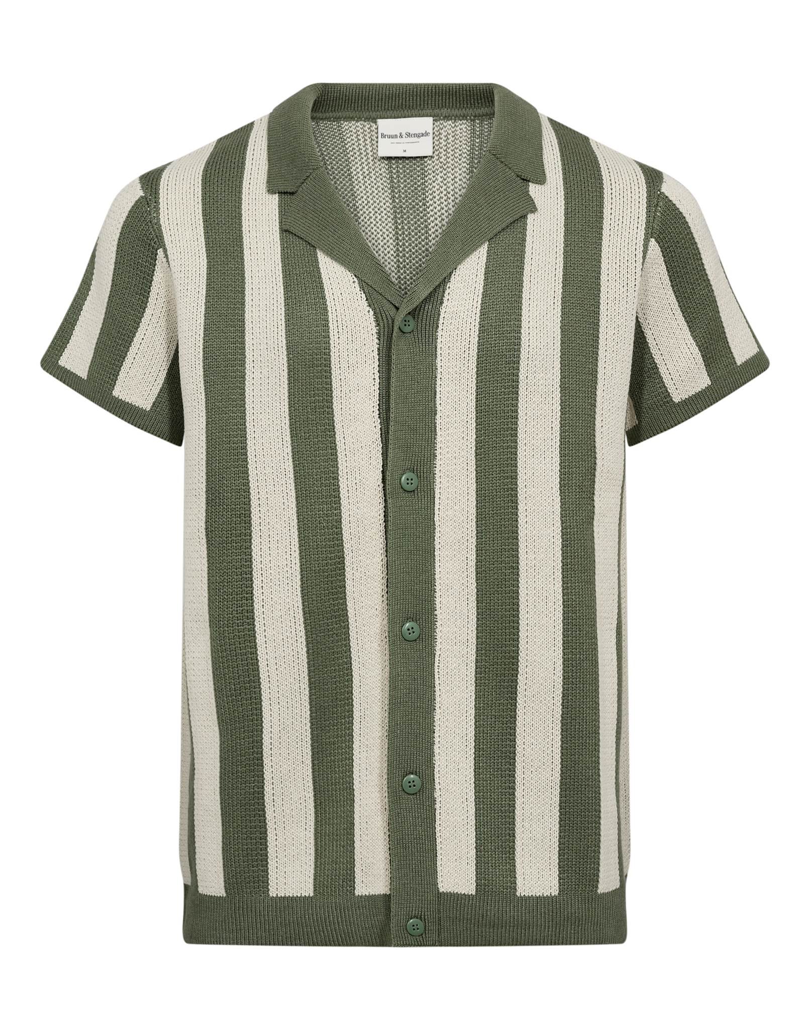 BS Romeo Regular Fit Pikétröja - Green/White