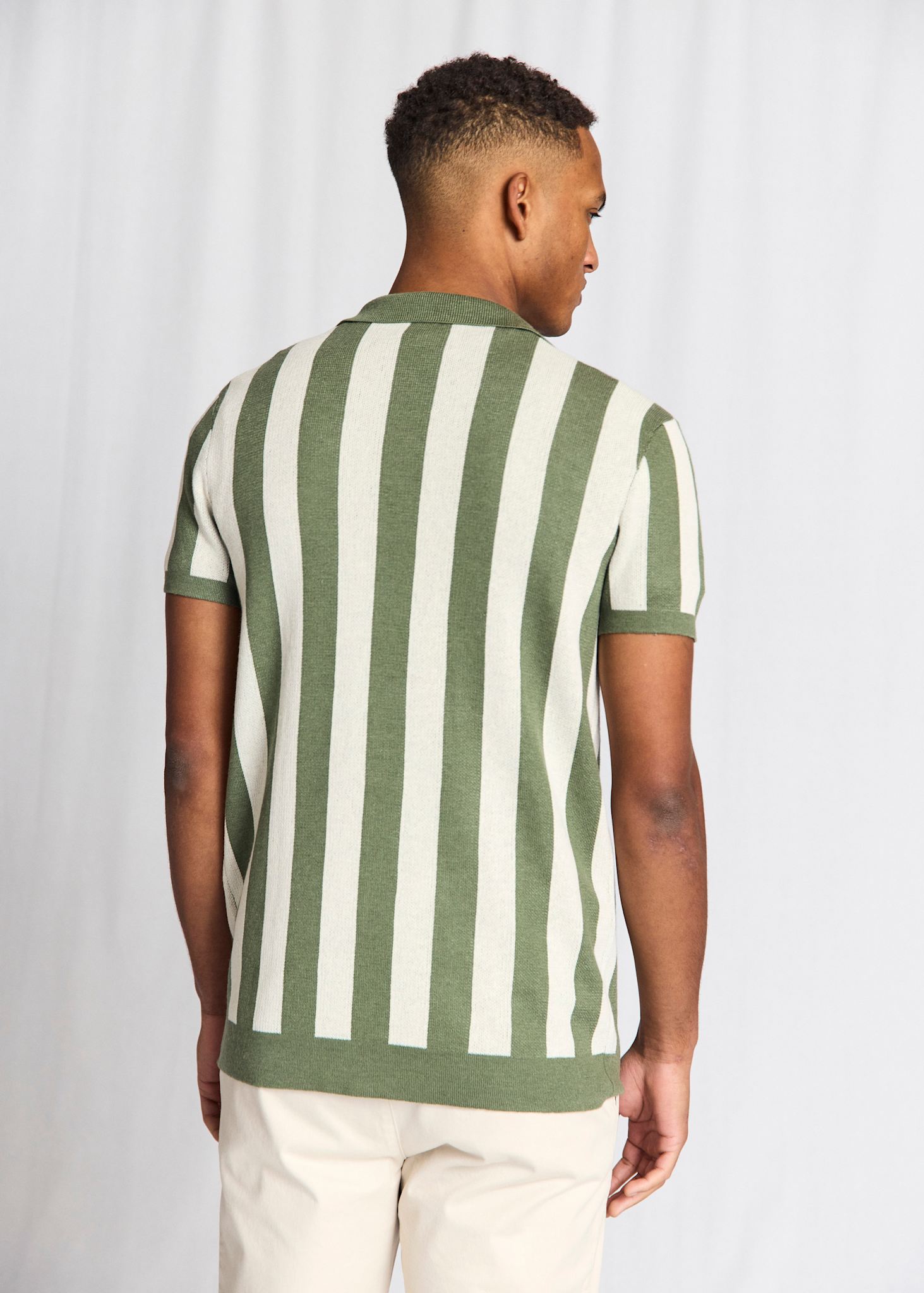 BS Romeo Regular Fit Pikétröja - Green/White