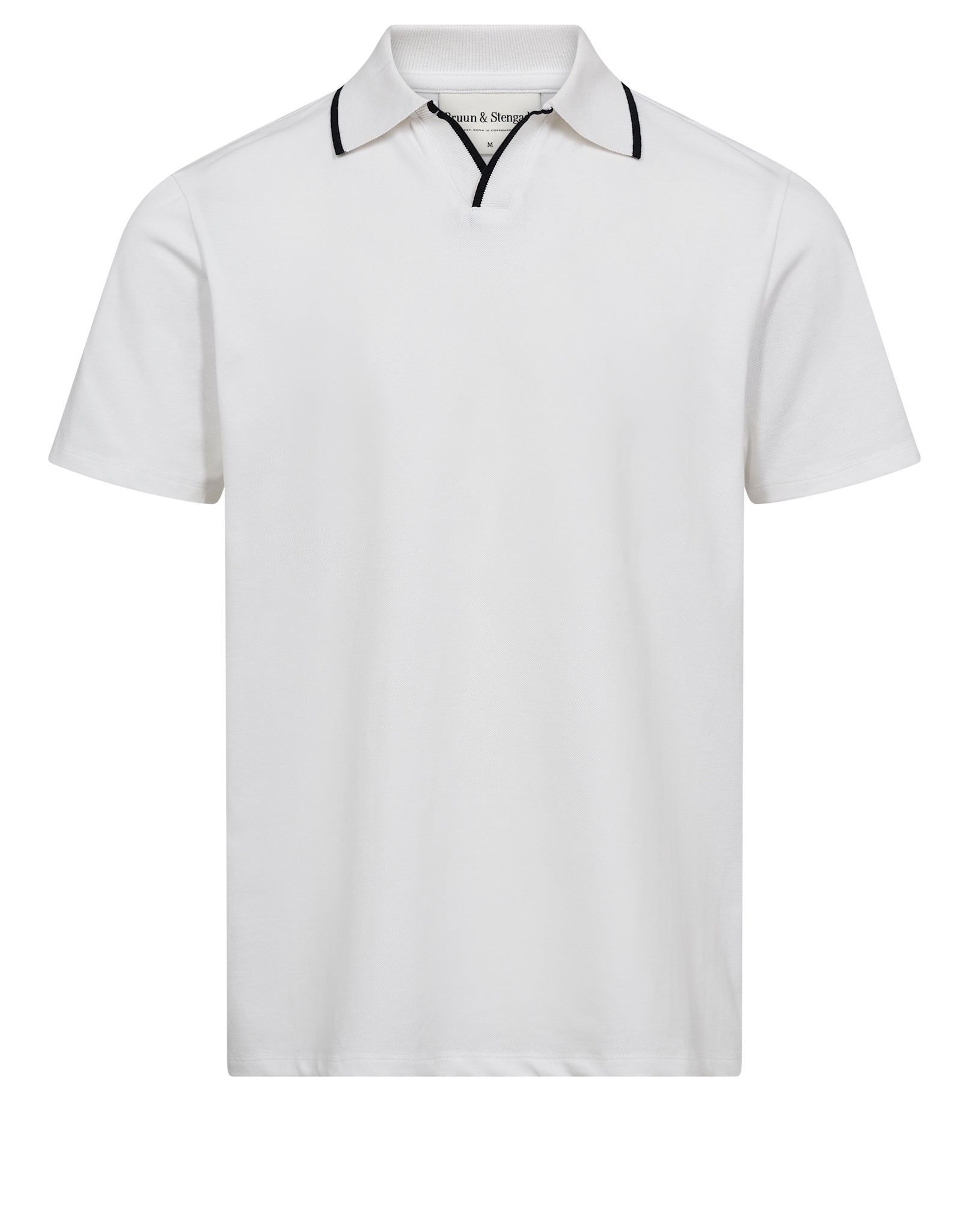 BS Syros Regular Fit Pikétröja - White
