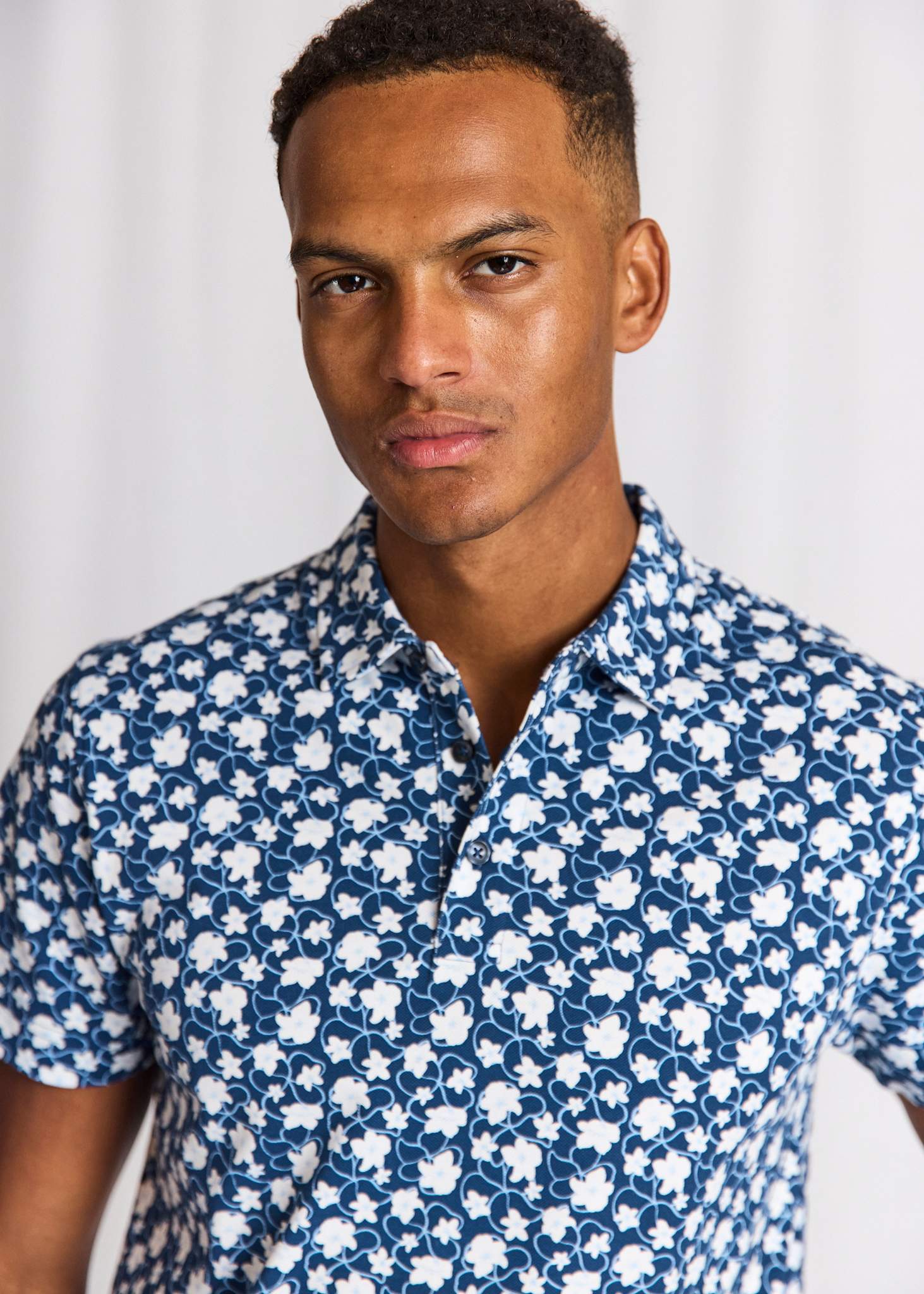 BS Symi Regular Fit Pikétröja - Navy