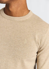 BS Jupiter Regular Fit Stickat - Light Brown