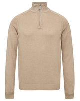 BS Ilario Regular Fit Stickat - Beige