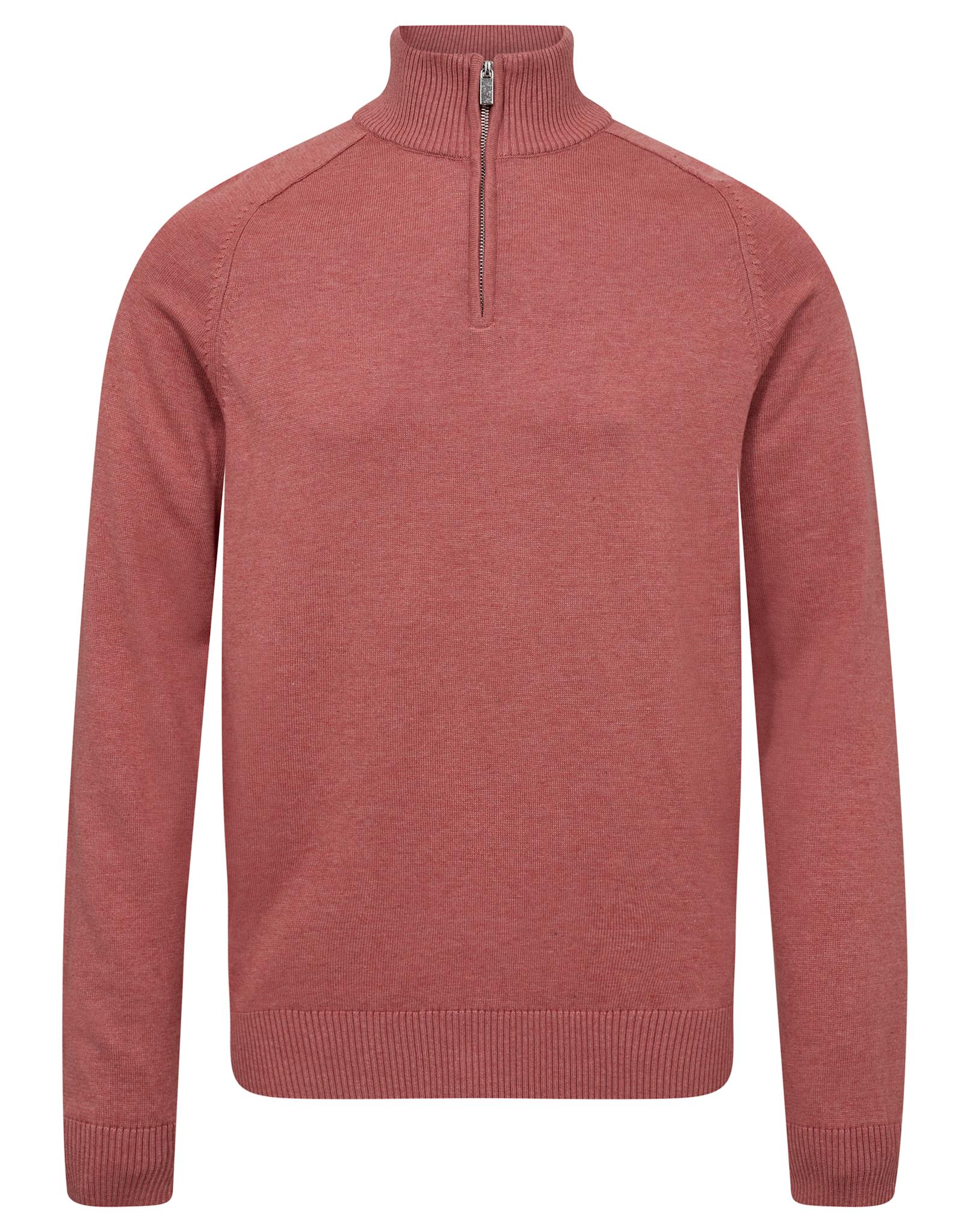 BS Ilario Regular Fit Stickat - Dusty Clay