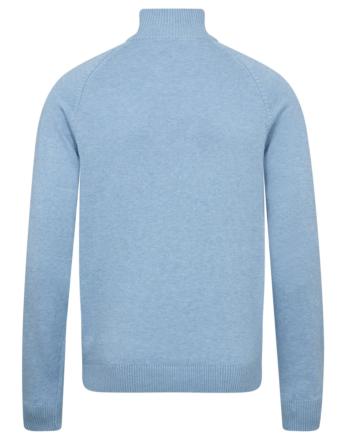 BS Ilario Regular Fit Stickat - Light Blue